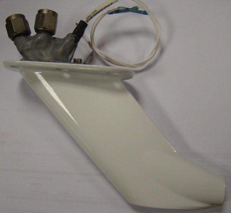 THERMOCOAX Aeronautic Products Grey Water Drain Mast Equipped with