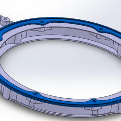 3D drawing of heating ring